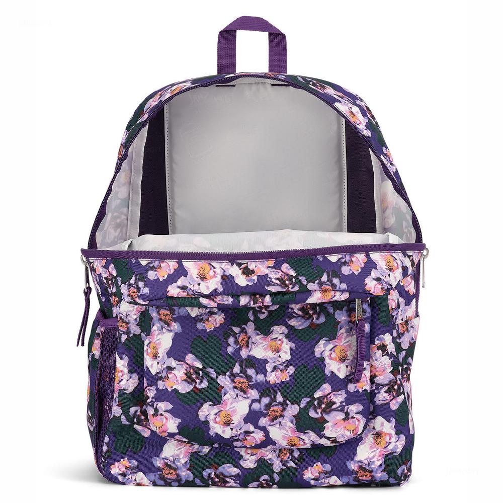 Sac à Dos Scolaire JanSport CROSS TOWN Violette | TPL-54303913